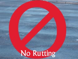 SEAM means no pavement rutting